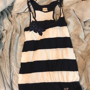 Hollister Racerback stripped tank top
